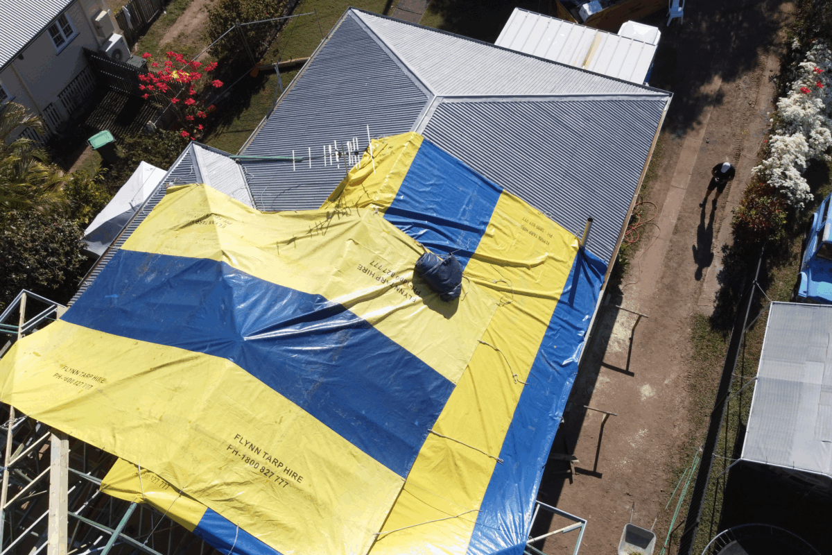 The Role of Roof Tarps in Insurance Restoration Projects Image